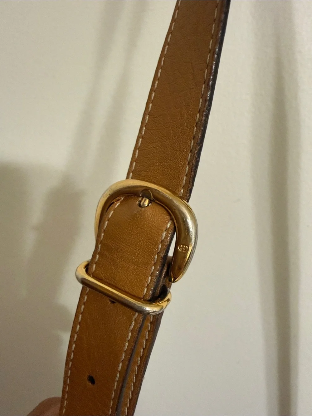 Gucci Tan/Brown Monogram Crossbody Bag